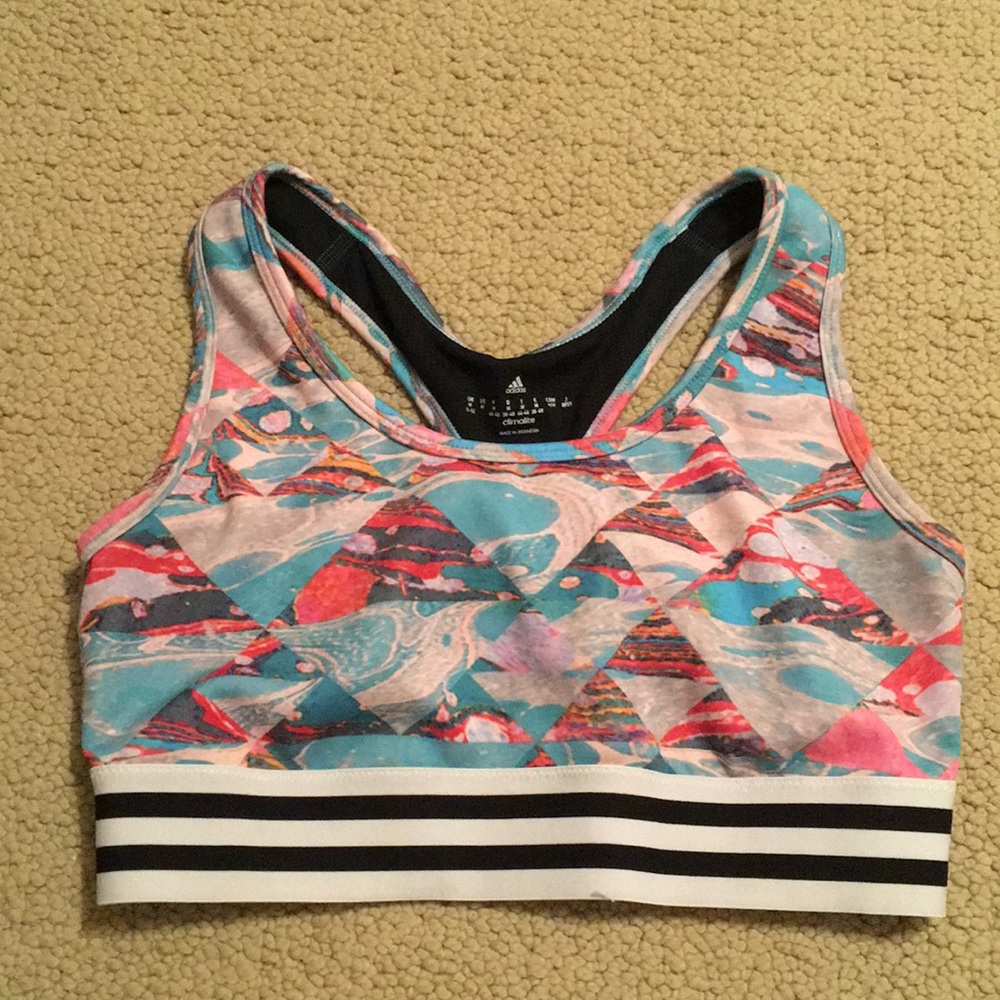 Adidas Sports Bra - printed multicolor